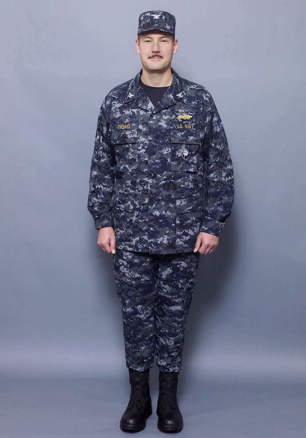 Navy Digital Blue Uniform 22