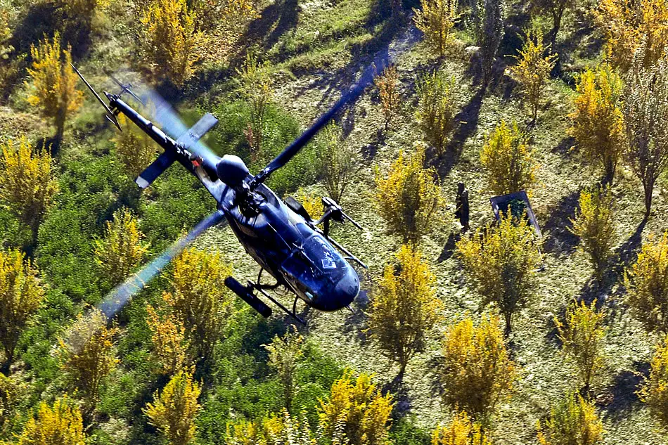 Top View Helicopter