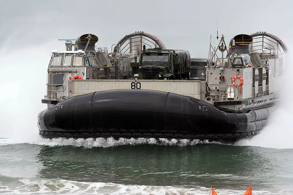 Military Photos Dawn Blitz Hovercraft